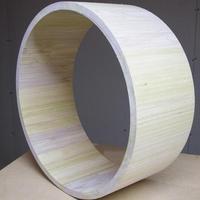 14" x 5.5" x 0.5" Popular Stave Snare Shell